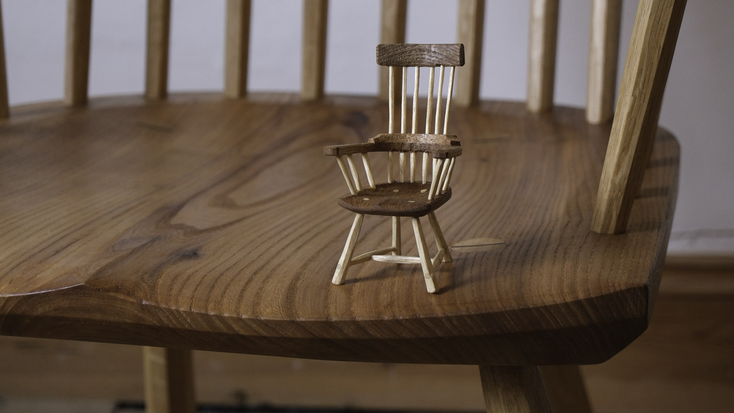 Welsh stick chair by Dave Cockcroft